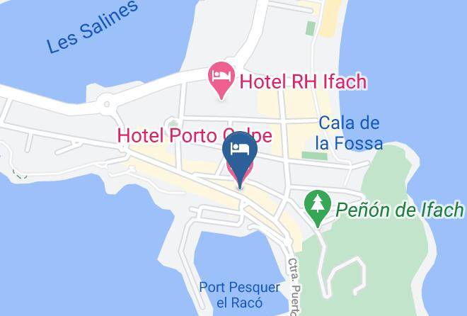 Alicante - Hotel Porto Calpe Maps