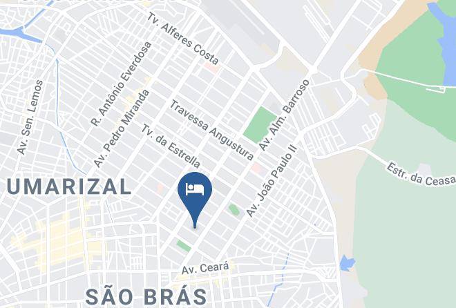 Belem - Hotel Porto Da Lua Belem Maps