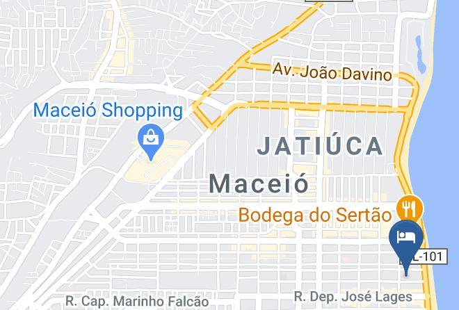 Hotel Porto Da Praia Map