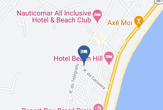 Porto Seguro - Hotel Porto Das Ancoras Maps