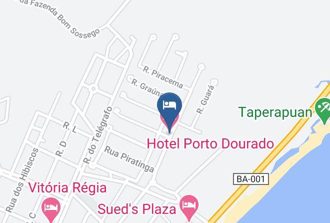Porto Seguro - Hotel Porto Dourado Maps