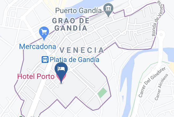 Valencia - Hotel Porto Maps