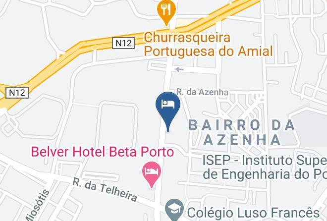 Hotel Porto Nobre Map