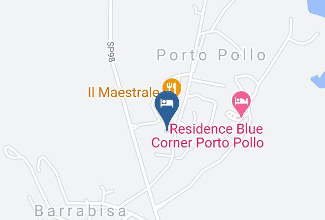 Hotel Porto Puddu Map