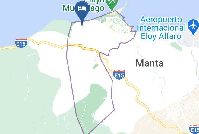 Manta - Hotel Porto Velho Maps