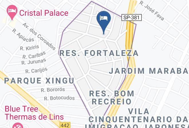 Lins - Hotel Porto Verde Maps
