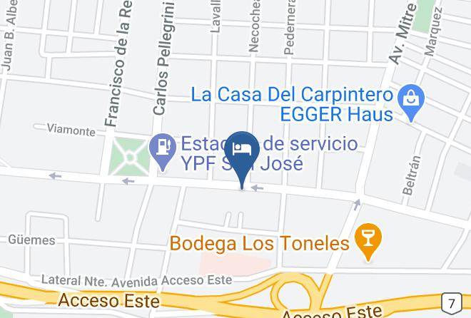 Guaymallen - Hotel Portobelo Mendoza Maps