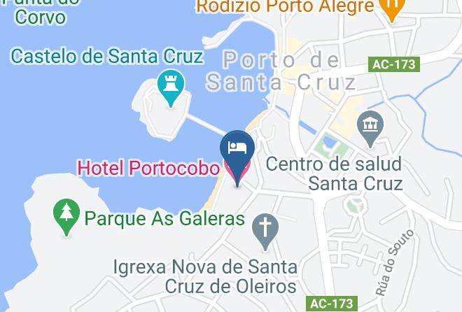 Auna - Hotel Portocobo Maps