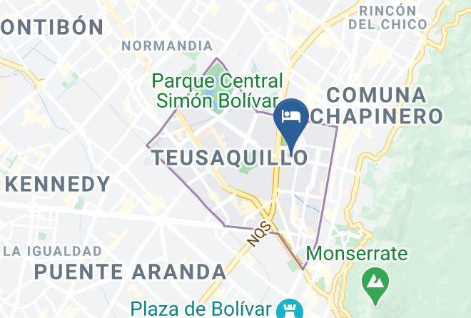Bogota - Hotel Portofino Maps
