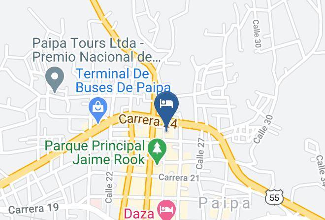 Paipa - Hotel Portofino Maps