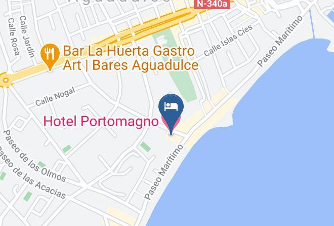 Hotel Portomagno Map