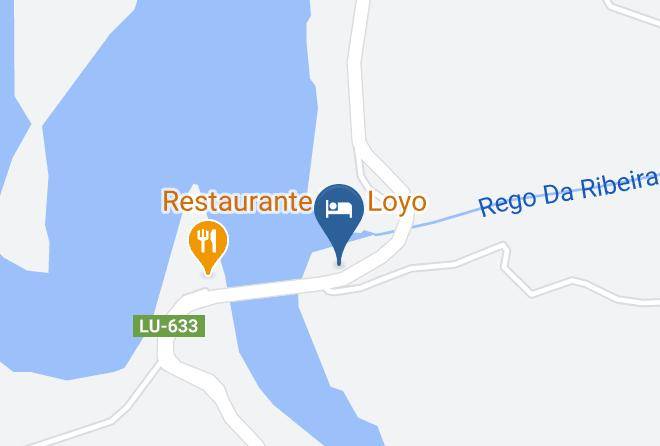 Hotel Portomarin Meson Do Loyo Map