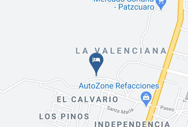 Patzcuaro - Hotel Porton Del Cielo Maps