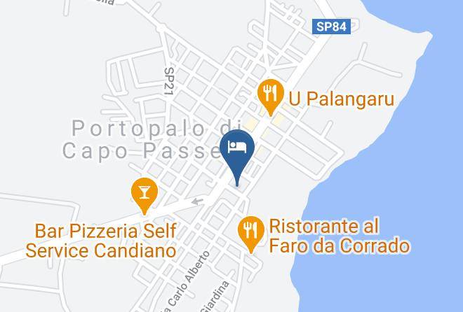 Hotel Portopalo Perseo Map
