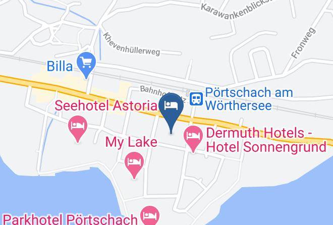 Klagenfurt Land - Hotel Portschacher Hof Maps