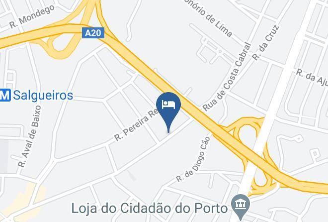 Paranhos - Hotel Portucalense Maps