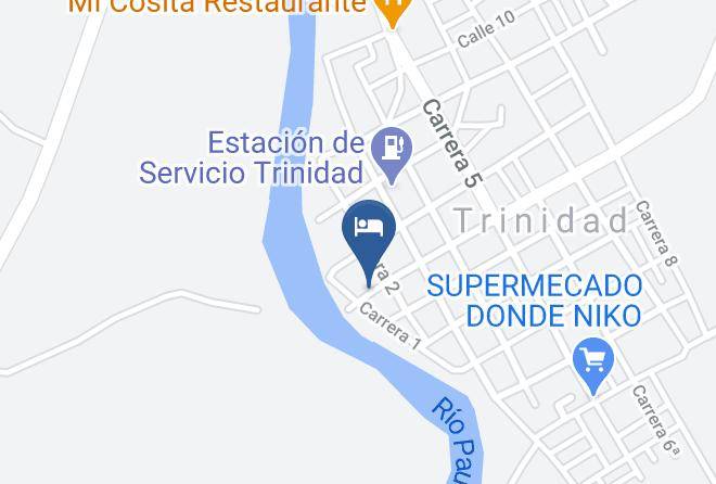 Trinidad - Hotel Porvenir Maps