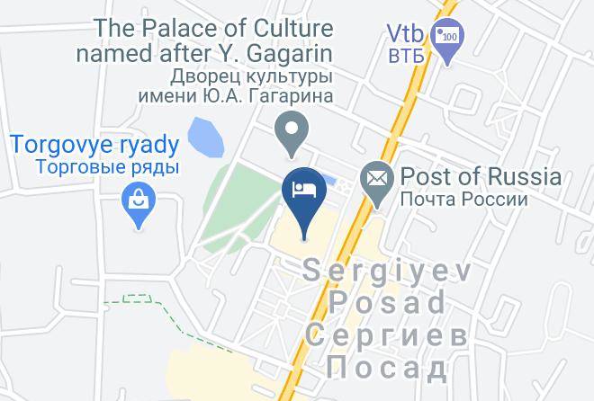 Sergiyevo Posadsky District - Hotel Posad Maps