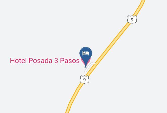 Hotel Posada 3 Pasos Map