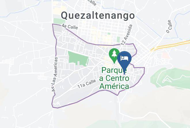Quetzaltenango - Hotel Posada Antigua Maps