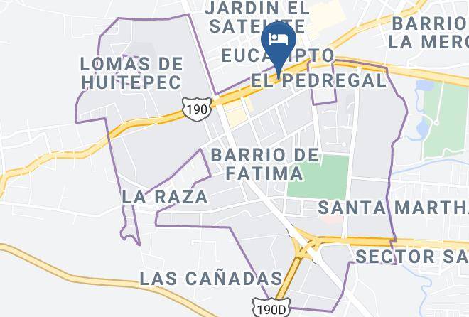 San Cristobal De Las Casas - Hotel Posada Candil Maps