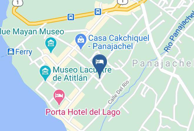 Panajachel - Hotel Posada Chinimaya Maps