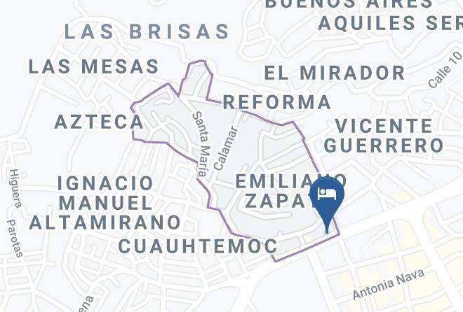 Jose Azueta - Hotel Posada Colonial Maps