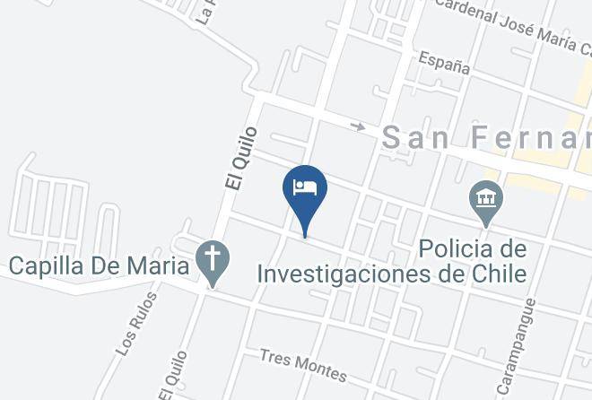 Colchagua Province - Hotel Posada Curali Maps