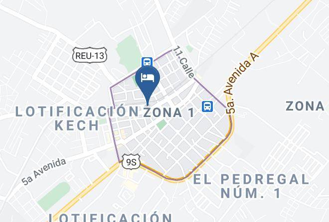Retalhuleu - Hotel Posada De Don Jose Maps