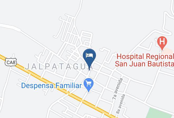 Jalpatagua - Hotel Posada De Don Meme Maps