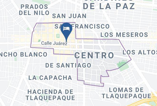 Tlaquepaque - Hotel Media Luna Maps