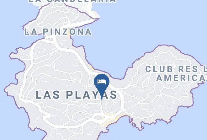 Acapulco De Juarez - Hotel Posada De La Piramide Maps