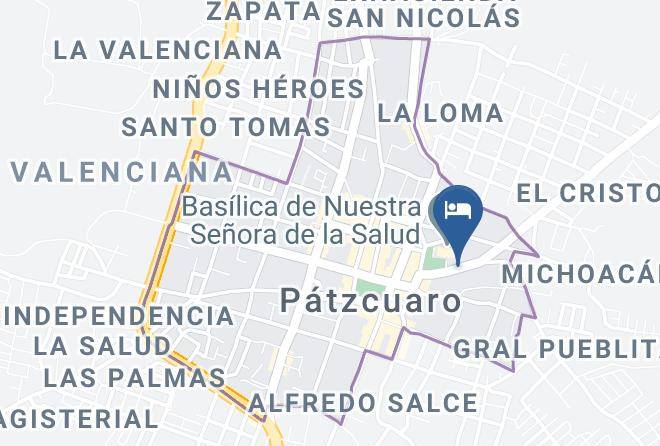 Hotel Posada De La Salud Map