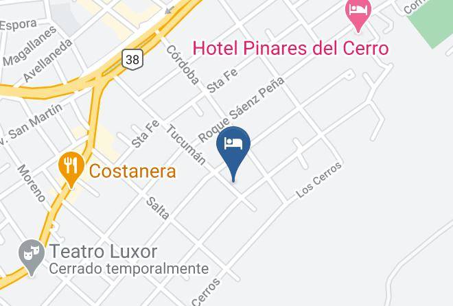 Santa Maria Department - Hotel Posada De Los Pajaros Maps