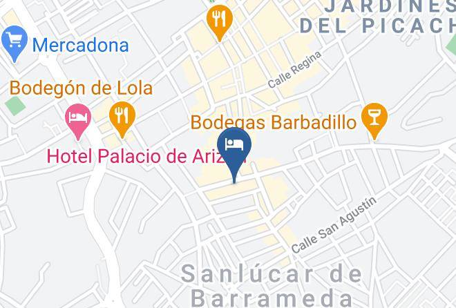 Cadiz - Hotel Posada De Palacio Maps