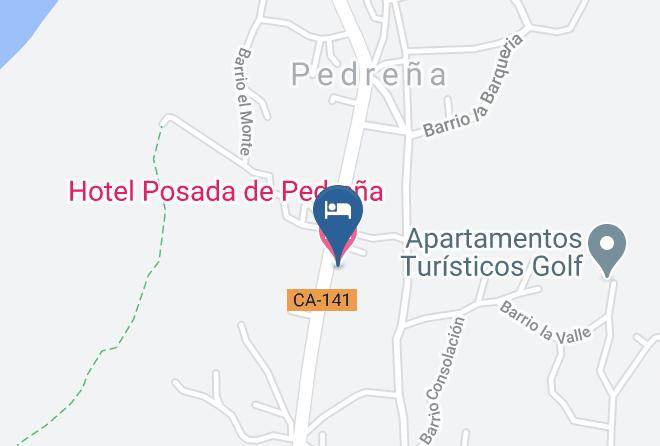 Rubayo Pedrena - Hotel Posada De Pedrena Maps