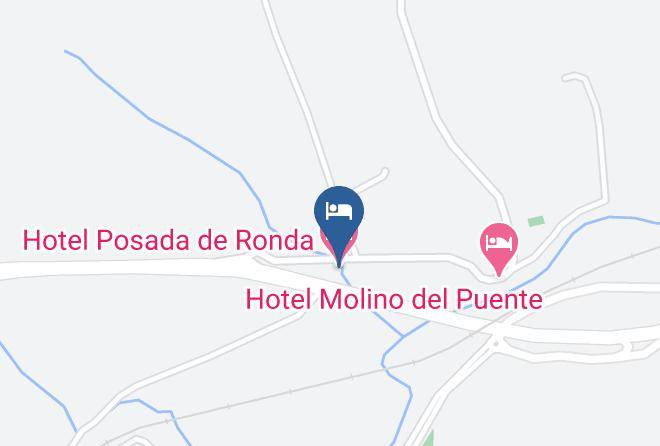 Malaga - Hotel Posada De Ronda Maps