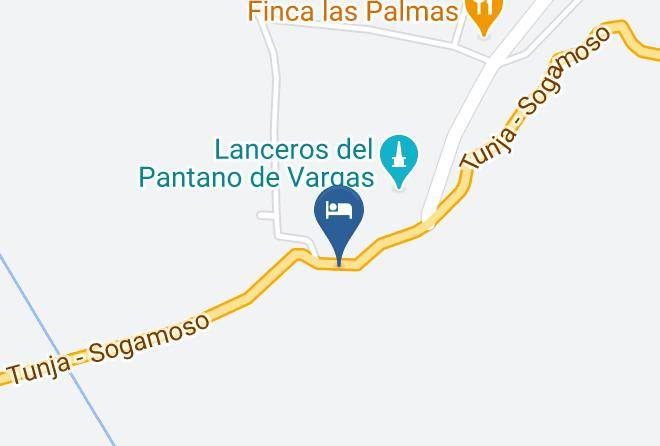 Paipa - Hotel Posada De Vargas Maps