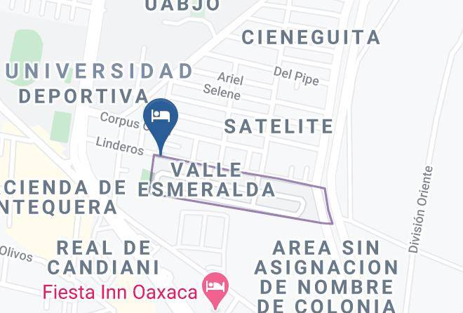 Oaxaca De Juarez - Hotel Posada De Xochitl Maps