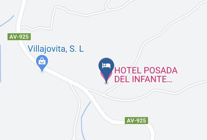 Avila - Hotel Posada Del Infante Posada Real Maps