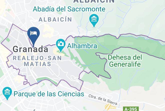 Granada - Hotel Posada Del Toro Maps