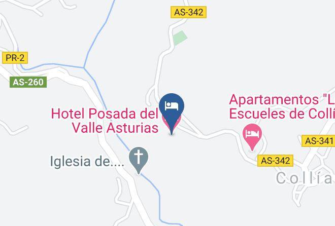 Hotel Posada Del Valle Asturias Map