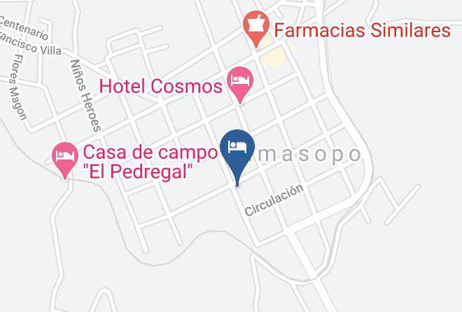 Tamasopo - Hotel Posada El Sotano Maps