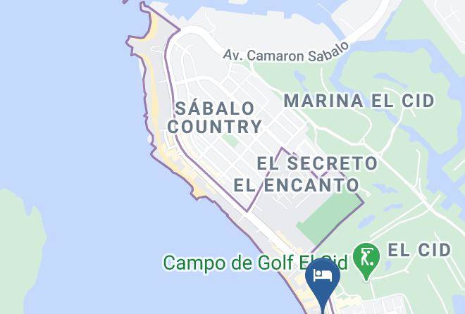 Mazatlan - Hotel Posada Freeman Zona Dorada Maps