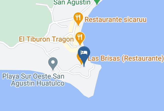 Santa Maria Huatulco - Hotel Posada Gely Maps
