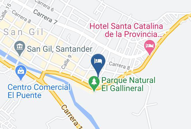 San Gil - Hotel Posada Judith Maps
