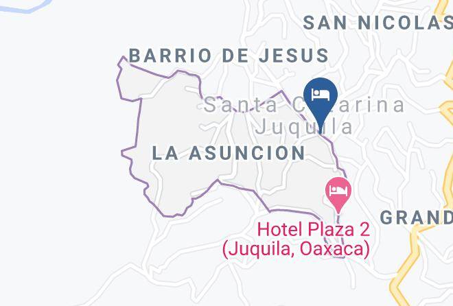 Santa Catarina Juquila - Hotel Posada Juquilita Maps