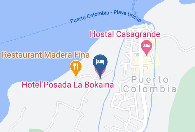 Girardot - Hotel Posada La Bokaina Maps