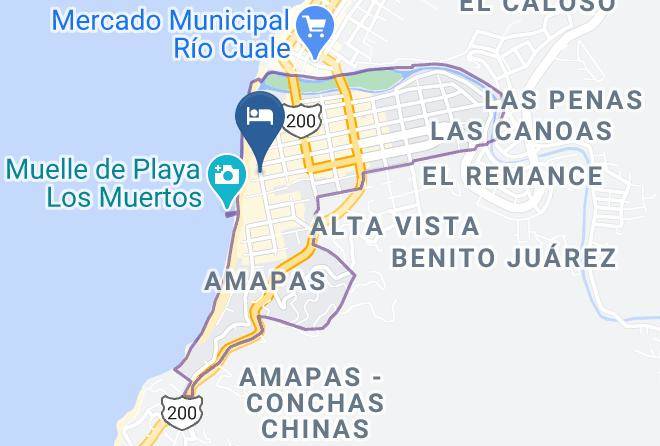 Puerto Vallarta - Hotel Posada Lily Maps