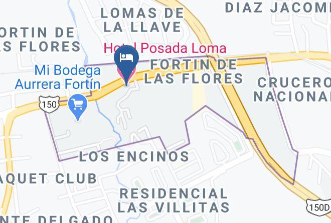 Hotel Posada Loma Map